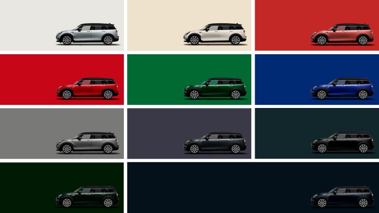 MINI Clubman – couleur extérieure – palette